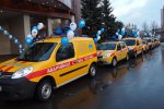 Новые автомобили аварийной службы для Юго-Западного административного округа.